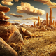 Illustration for article titled em2001: A Space Odyssey/em recreated in bread and chocolate